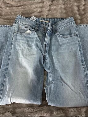 Levi's Light Blue Superlow Loose Jeans